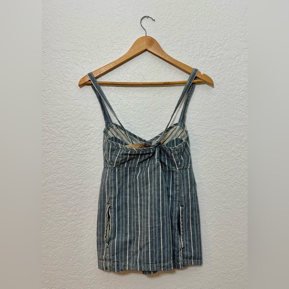Gap Vintage Y2K Limited Edition Railroad Stripe Women’s Babydoll Top/Tank Top M - Picture 6 of 8